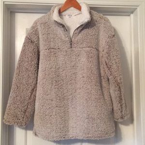 Peach Love Sherpa Pullover